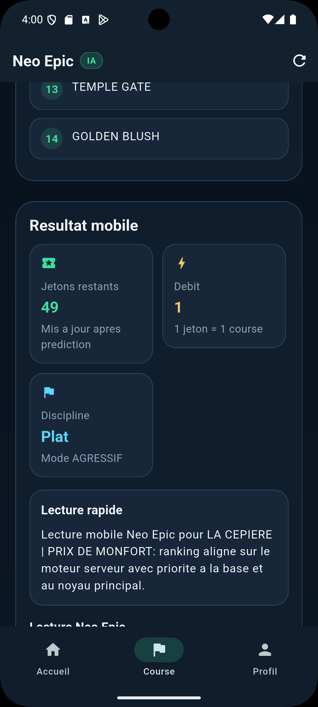 Neo Epic Android screenshot 3